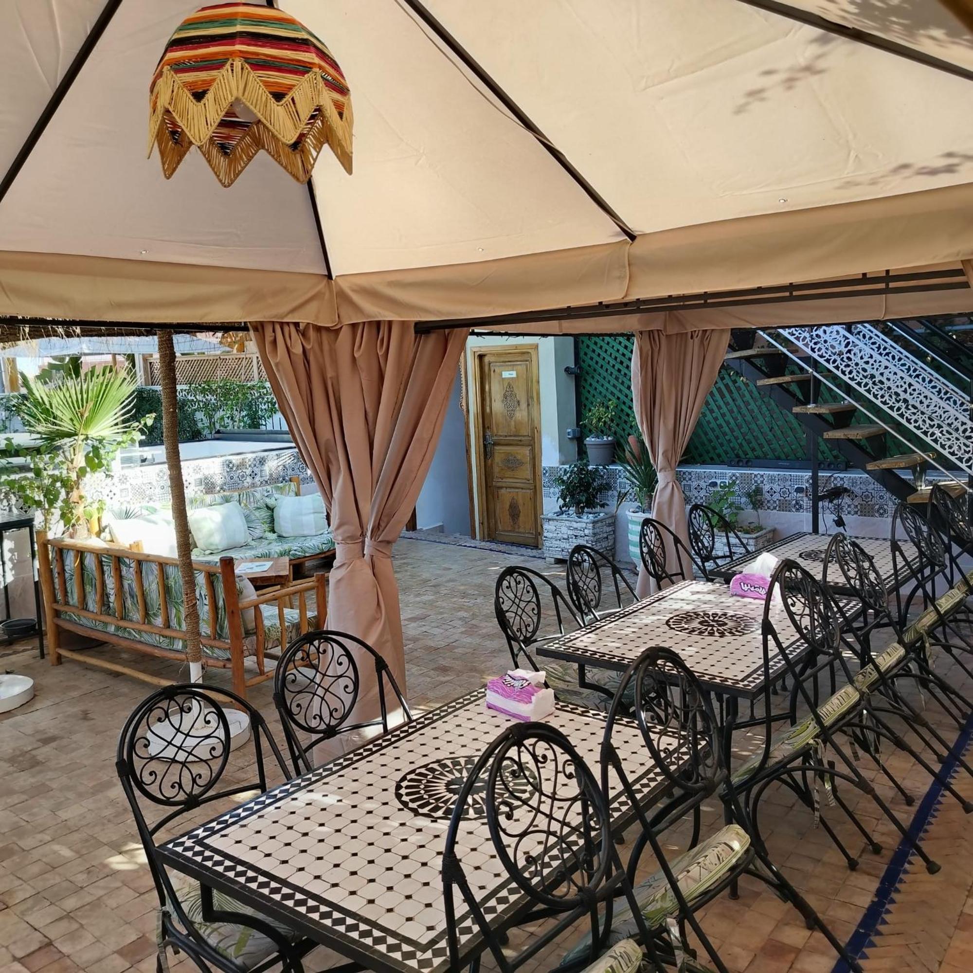 Riad & Spa Sous Le Soleil Chez Jerome Et Pamela Ch Marrakchi Marrakesh Eksteriør billede