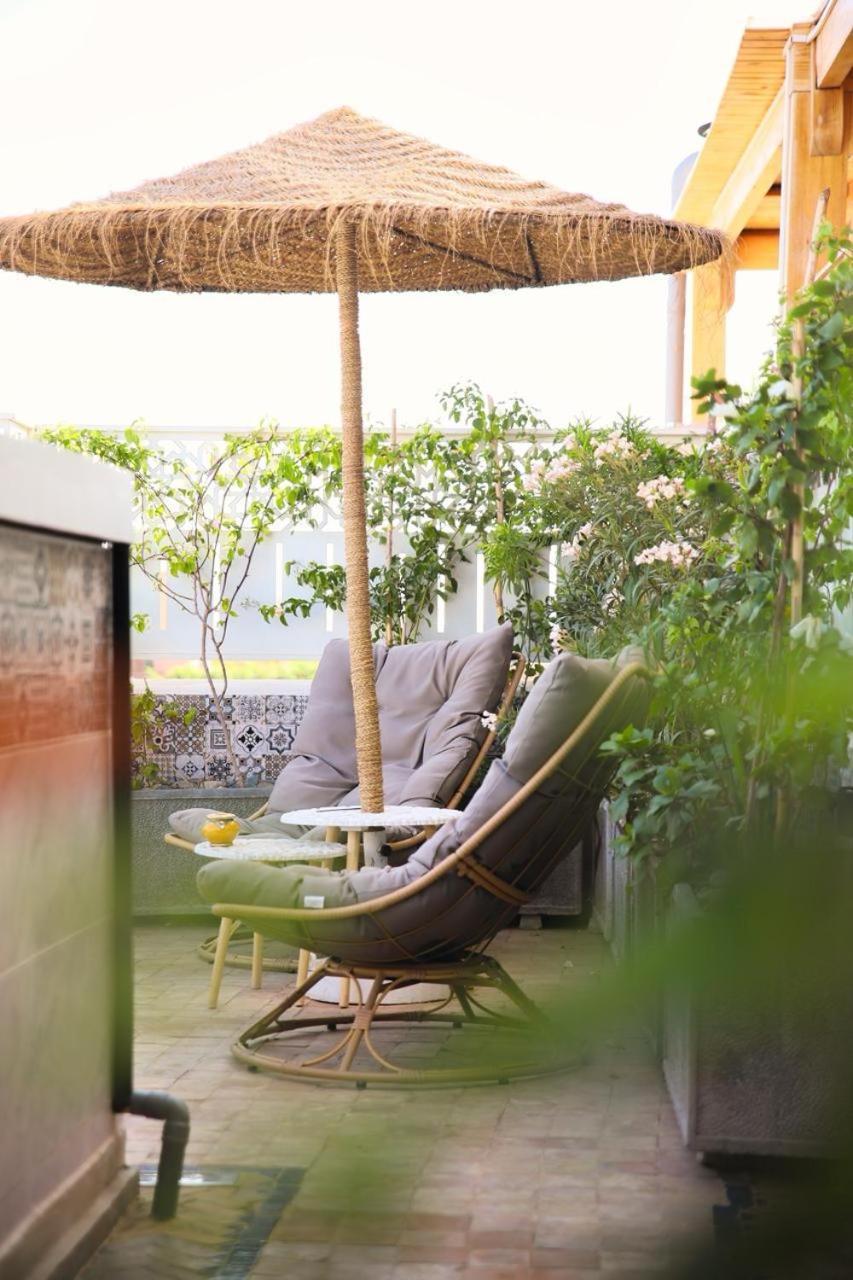 Riad & Spa Sous Le Soleil Chez Jerome Et Pamela Ch Marrakchi Marrakesh Eksteriør billede