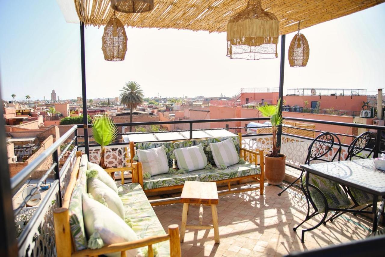 Riad & Spa Sous Le Soleil Chez Jerome Et Pamela Ch Marrakchi Marrakesh Eksteriør billede